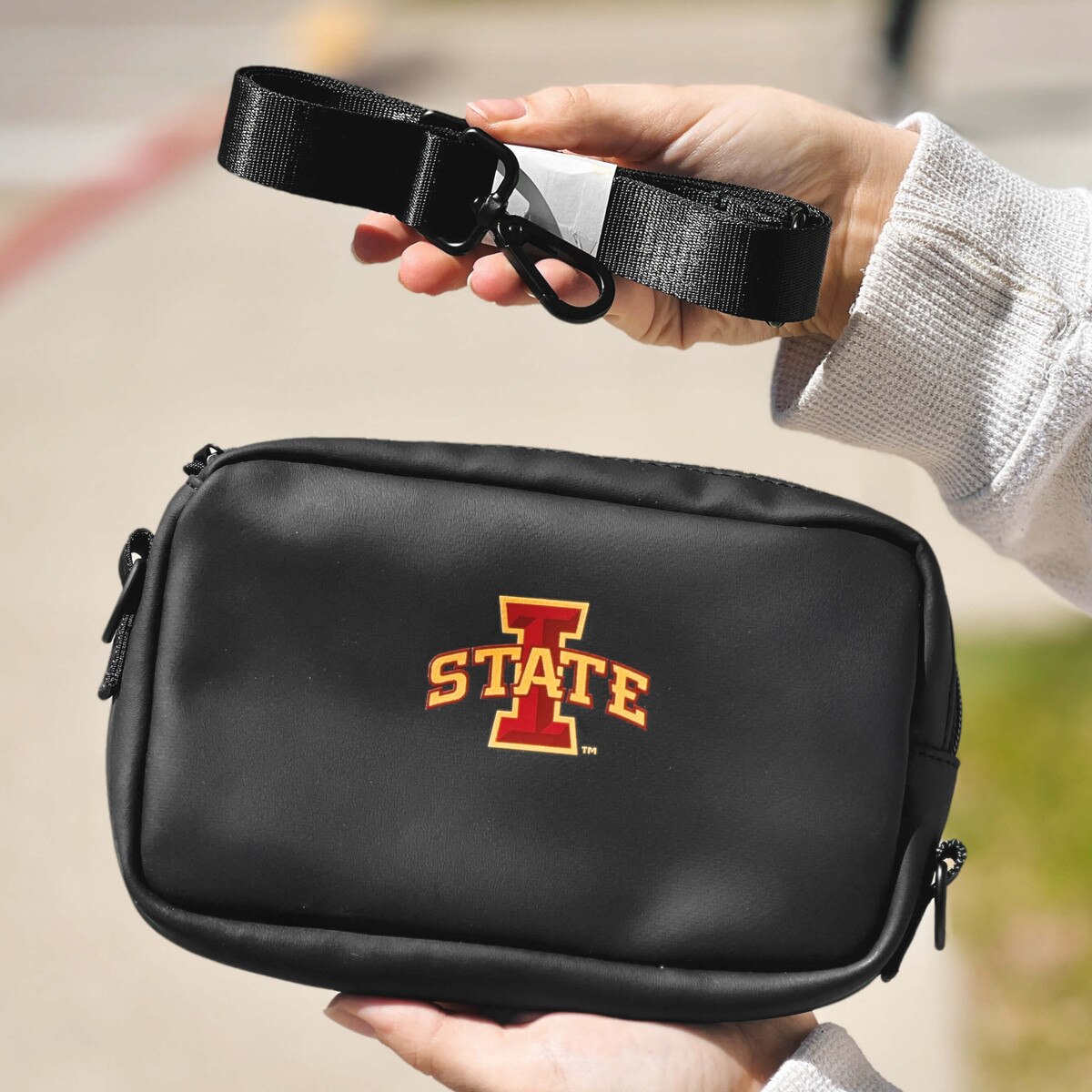 Authentic Brand I-State Black Sling Bag